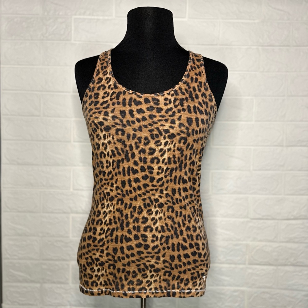 PINK Victoria's Secret Leopard Print Tank Top